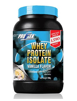 รูปภาพของ ProFlex Isolate Vanilla โปรเฟลคซ กลิ่น ไอโซเลท วานิลา 700g.(สีน้ำเงิน)